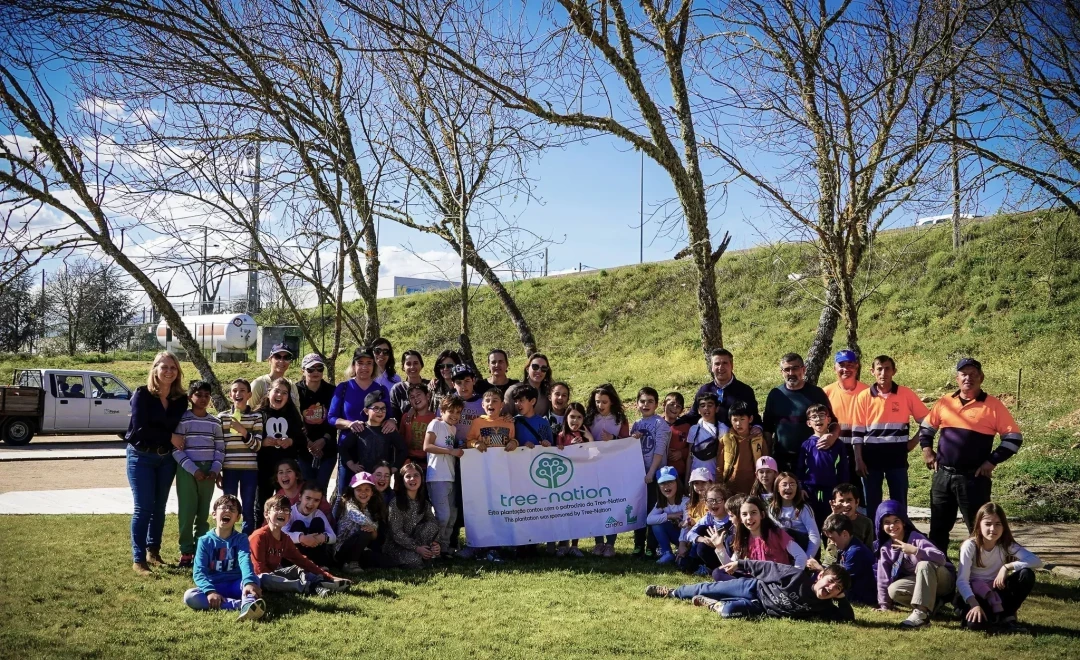 Impact delivered through a partnership with Tree-Nation.