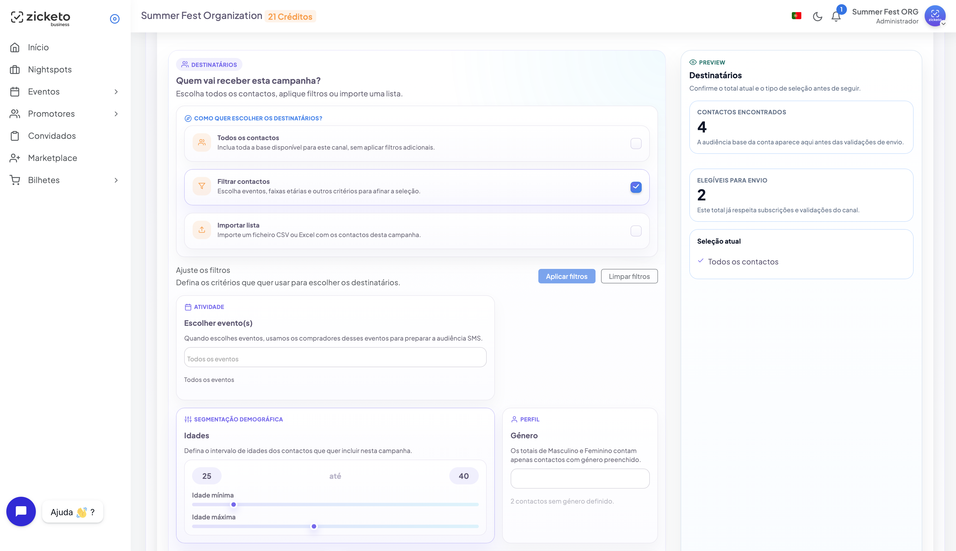 Email and SMS campaigns ready in minutes.